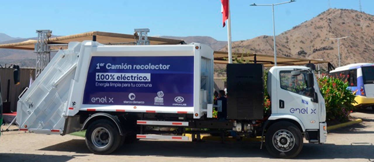 Camiones de residuos eléctricos